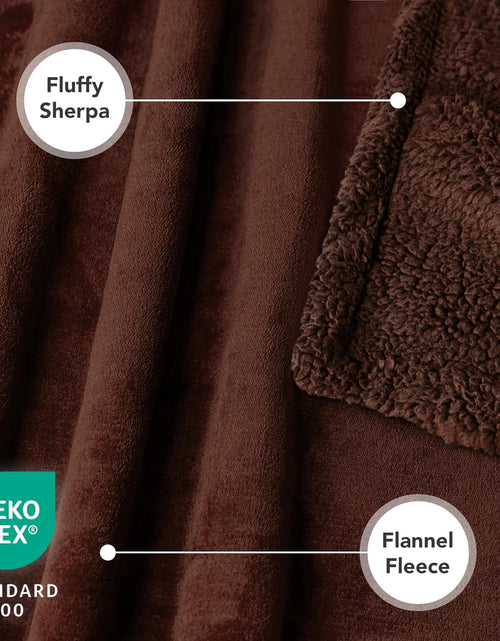 Load image into Gallery viewer, Waterproof Dog Blanket for Bed, Couch, Sofa | Waterproof Dog Bed Cover for Large Dogs, Puppies | Sherpa Fleece Pet Blanket Furniture Protector | Reversible Microfiber
